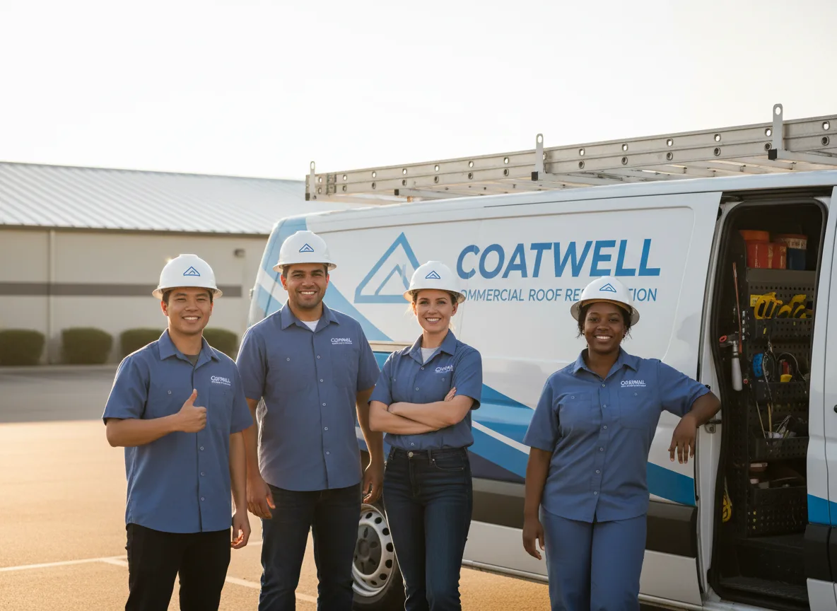 Commercial roof coating company in Victor, CO